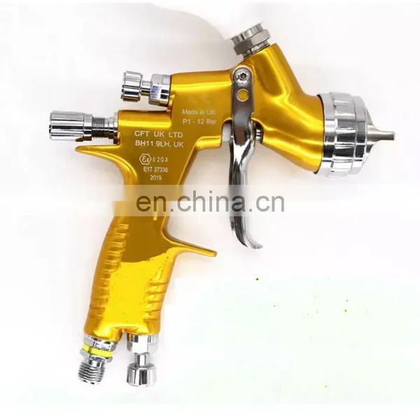 High Pressure Air Pressure Tools Auto Painting Sprayer Pneumatic Air Duster Gun Set Cup Nozzle GTI Mini Spray Gun