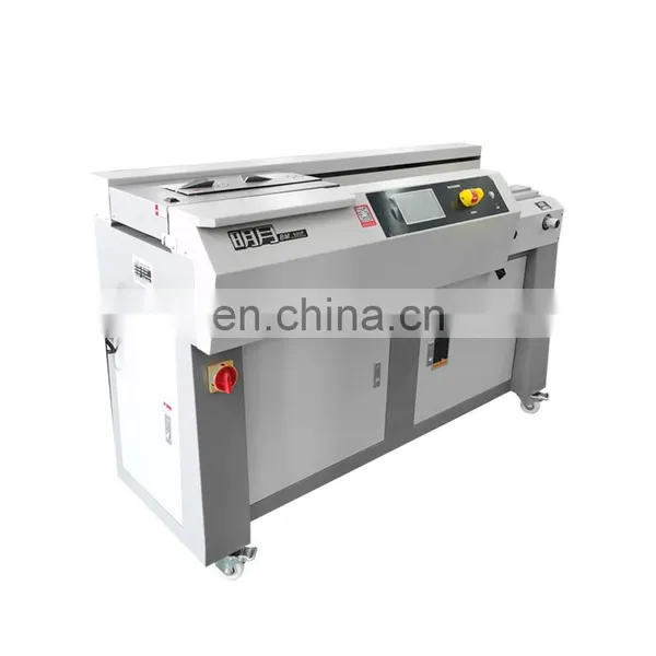BM600P Cheap Price 420Books/Hour Electricity Heavy Duty A3 Glue Book Binding Machine Glue photo-2