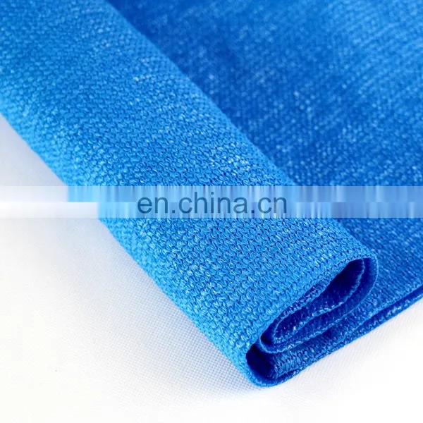 High Quality Blue Color HDPE Sun Shade Net Cloth Roll Blue Sun Shade Net photo-3