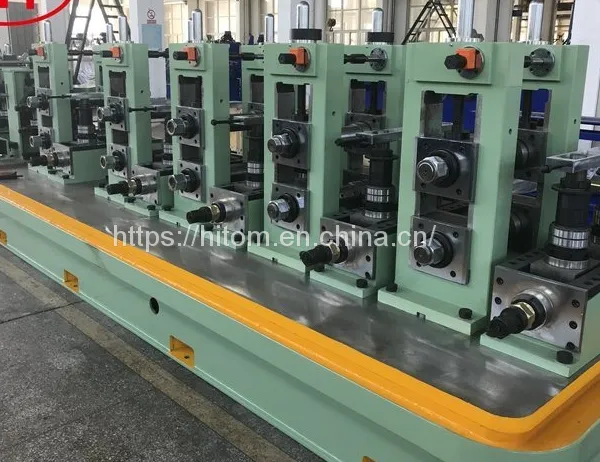Steel Circular Square Pipe Profile Tube Production Line photo-2