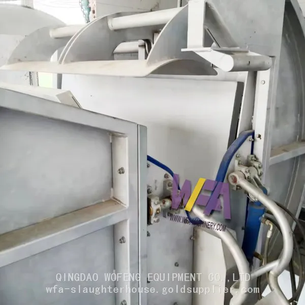 Suitable For Muslim Slaughter Ritual Rotary Slaughtering Box With Cattle Abattoir Equipment photo-4