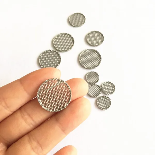 Customized Shape 304 Stainless Steel Woven Mesh Screen Filter Disc For Liquid Filtration photo-5