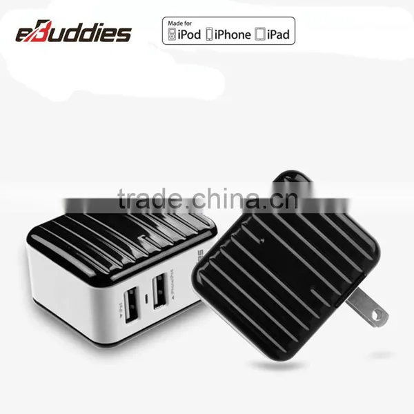 MFi Certified Travel Charger for IPhone 6 With MFi Cable photo-4
