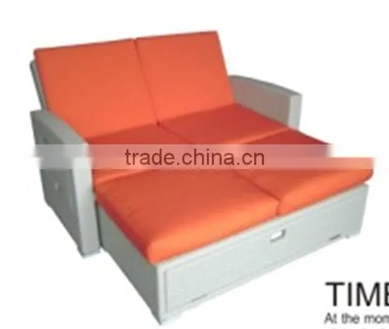 Trade Assured Cheap Outdoor Sofa Set Long Life-time All Weather Wicker Corner Sofa photo-2