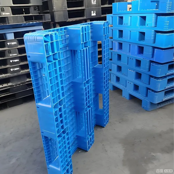 Recyclable PP Grid Plastic Pallet Euro Standard Stackable for Industrial Logistics Shipping photo-5