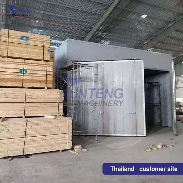 Camphor Teak Elm Wood Dryer High Temperature Dehumidification Wood Board Drying Oven EPC photo-2