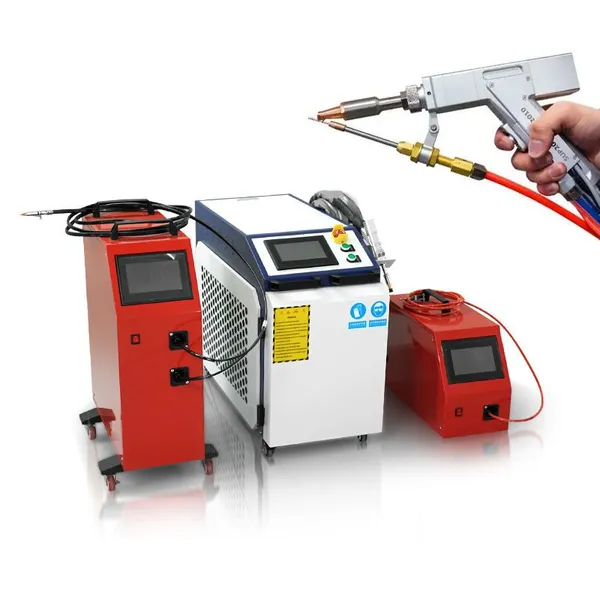 Handheld Fiber Laser Welding Machine 1500W/2000W/3000W Portable Laser cleaning and rust removal machine