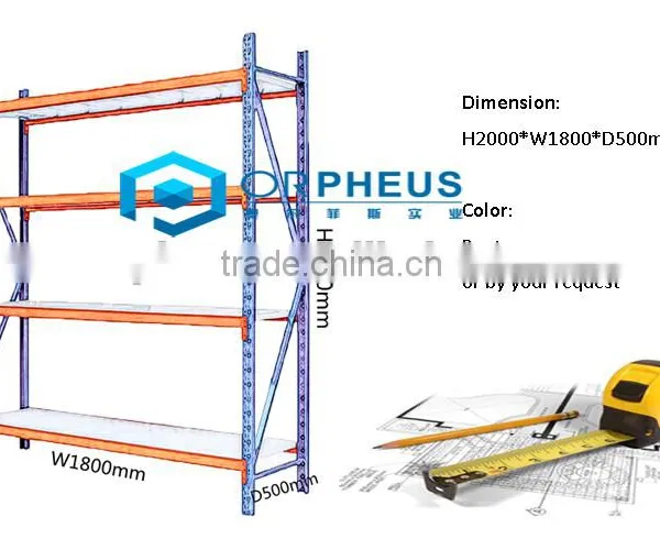 Henan Manufacture of Supermarket Heavy Duty Shelfs 4 Layer Metal Storage Racks photo-5