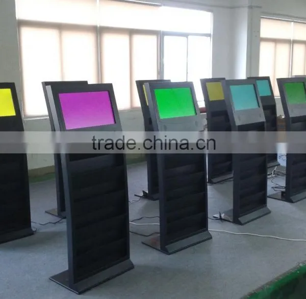 21.5" Indoor Looping Video Lcd Advertising Display 100% Warranty Wholesale Price Lcd Stand Kiosk photo-2