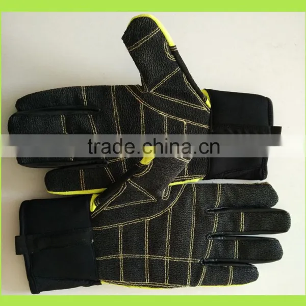 Oil-Resistant Working Gloves Impact Glove Oil and Gas Sandy Nitrile Gloves Work Glove photo-2