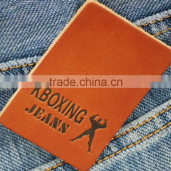 Cheaper Special Jeans Printed Leather Patches photo-6