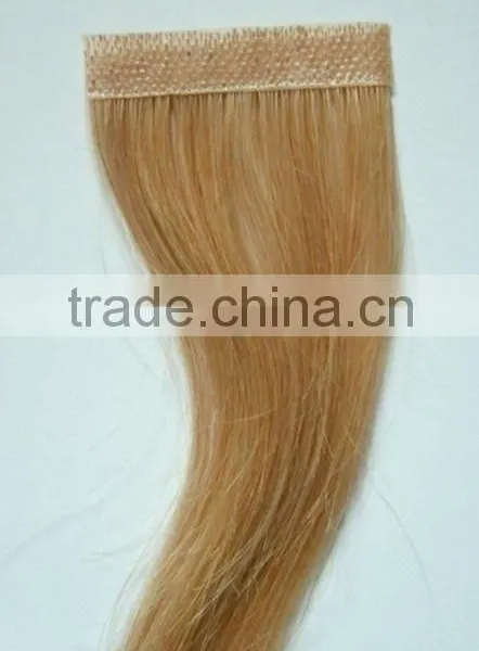Super Tape in Handtied Skin Weft,Russian 100% Remy Human Hair Extension photo-3