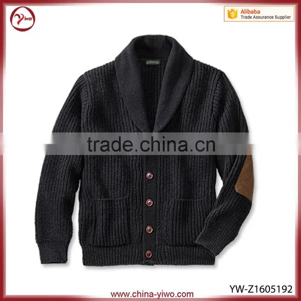 Solid Color Casual Style Wool Fashion Man Sweater photo-4