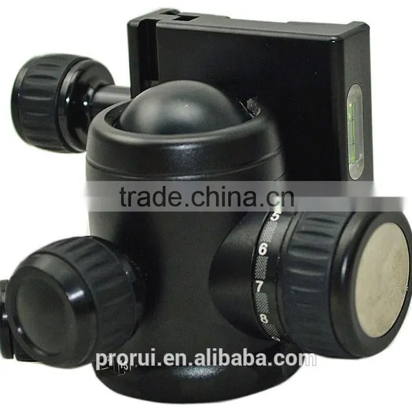 Photographic Equipment Tripod Head Camera Digital Video Professional Aluminum Versatile Ball Head photo-2