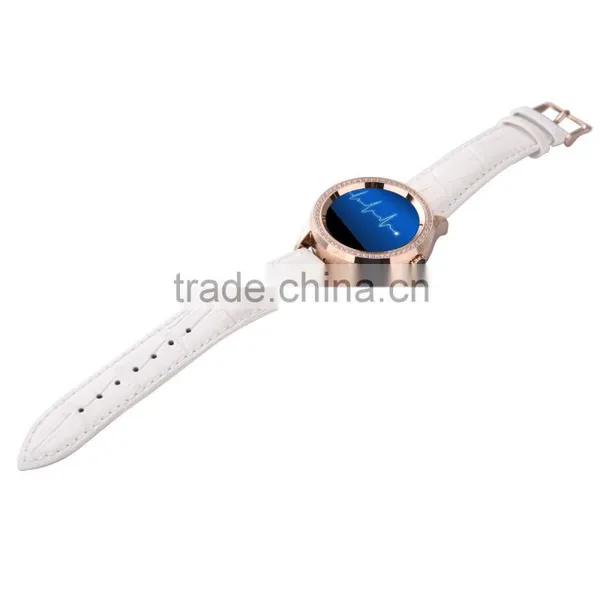 Beautiful Gift New Ladies Smart Watch Diamond D2, MTK 2502,Support IOS Android,1.22" IPS,Heart Rate photo-5
