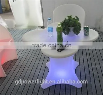 PE Plastic Bar Table With LED Light and Remote YXF-7871D photo-2