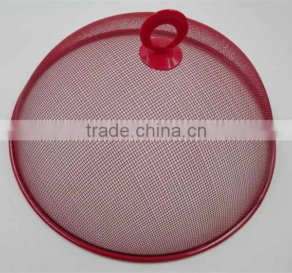 Metal Colorful Mesh Food Cover photo-2