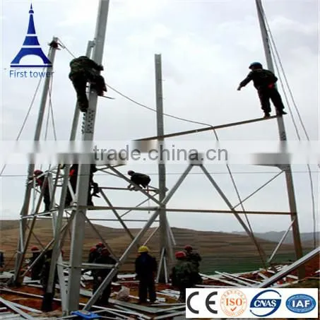 High Strength Self Supporting Galvanized Steel Tower photo-2