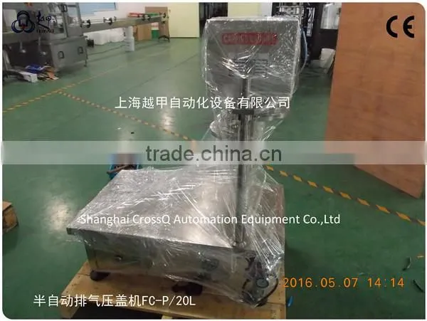 Stainless Steel 20l Gluewater Pail Plastic Lids Pressing Machine