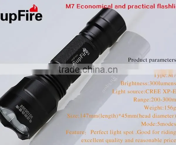 SupFire M7 Outdoor Waterproof and Rechargeable Led Flashlight photo-4
