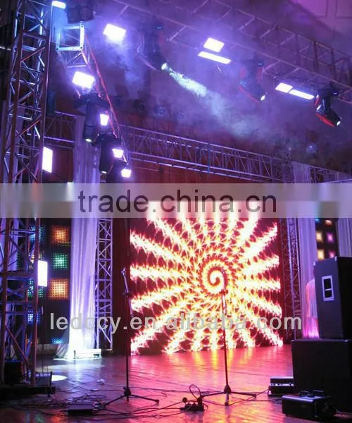 Ultralight High Brightness Outdoor Full Color P16 Flex Led Curtain Display/grid Mesh Led Wall Screen photo-2