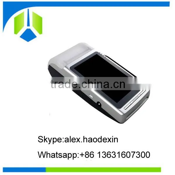 New Arrival Handheld Android Pos Terminal With Thermal Printer Mobile NFC Smart Pos Terminal GC068 photo-3
