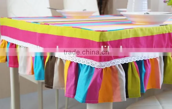 Colorful and Smooth Party Table Cloth Banquet Table Cover photo-2