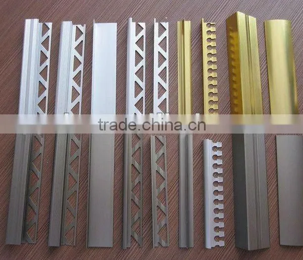 Popular Aluminum Tile Trim Profile, Aluminum Floor Profile