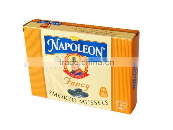Canned Smoked Mussels in Oil photo-6