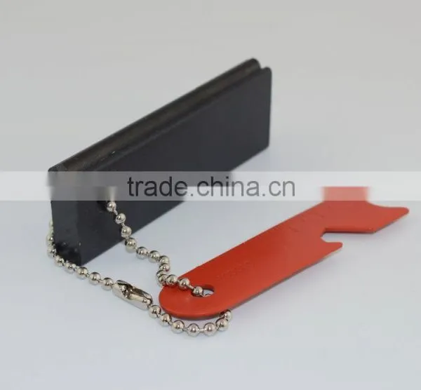Large Metal Emergency Survival Magnesium Fire Starter w/ Chain - Flint Lighter photo-2