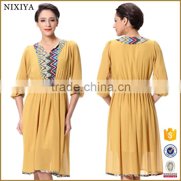Chiffon Maternity Dress Factory Clothing Guangzhou