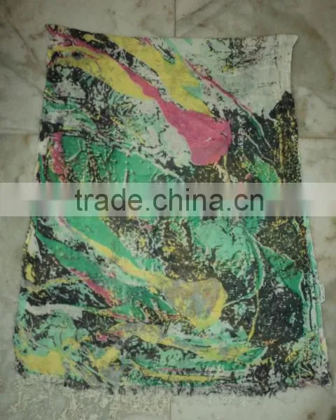 PRINTED VISCOSE PAREOS photo-4
