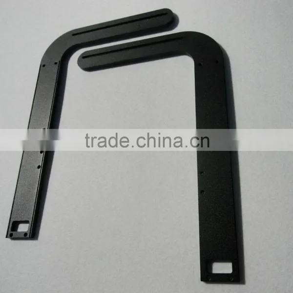 6061 Aluminum Gimbal Parts CNC Aluminum M3 Thread Black Annodized photo-2