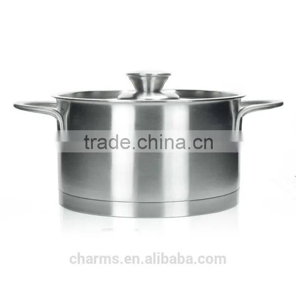 2016 High Quality Stainless Steel Cookware Set With Induction Bottom& Stainless Steel Food Steamer With Steel Lid photo-2
