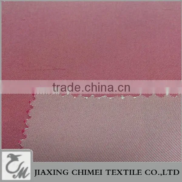 Jiaxing Popular Shirt Fabric of Cupro Polyester Fabric Twill Fabric photo-3