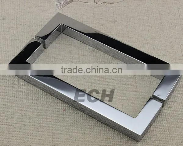 High Level Hardware Brass Glass Door Handle photo-2