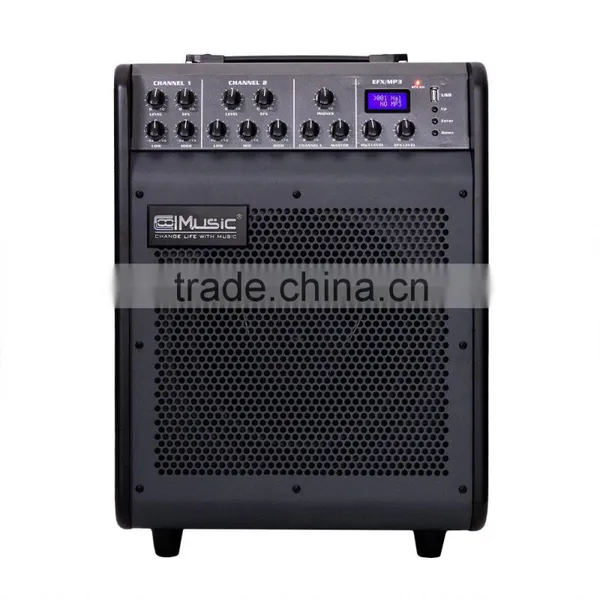 Coolmusic MR2 80W Multifunctional Battery USB Horn Built in Amplifier LED Bluetooth Speaker photo-3