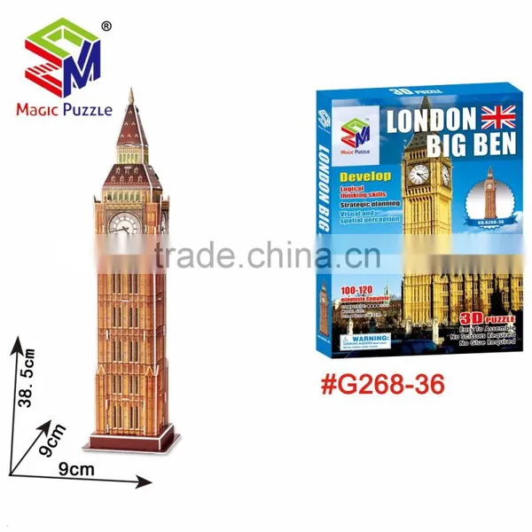 London Tower Bridge 3D Jigsaw Puzzle Type Handcraft Figure by China Supplier photo-5