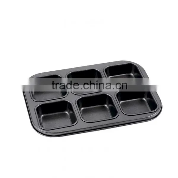 Bakeware Carbon Steel Cake Pans of Muffin Pan With 6 Cups photo-2