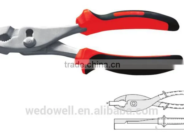 China Manufacture Stainless Steel Tools Adjustable Combination Pliers photo-2