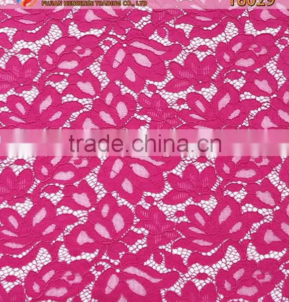 Wholesale High Quality Nylon/Cotton Strand Lace Fabric T8029 photo-2