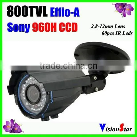 Sony Effio-A CXD4141GG+663 CCTV Camera 800TVL OSD Menu 2.8-12mm Varifocal Zoom Lens Bullet Outdoor Using Camera Vision Star photo-2