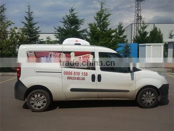 DC12V/24V Battery Powered Electric Roof Mounted Cargo Van Refrigeration Unit for Cooling Cargo Van TKT-200E