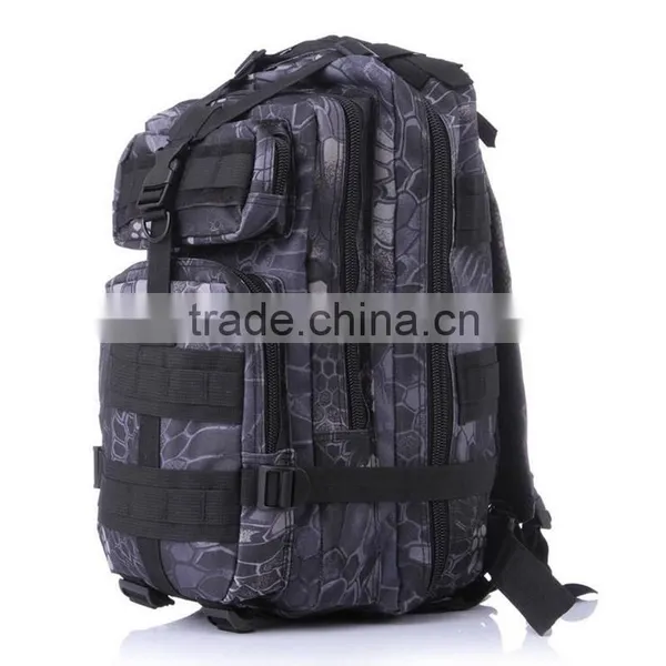 Army Mountaineering Bags Outdoor Waterproof Camouflage 3P Tactical Backpack photo-4