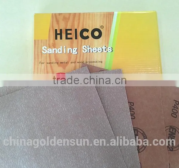 EN852 High Quality Abrasive Latex Sandpaper Sheet for Furniture