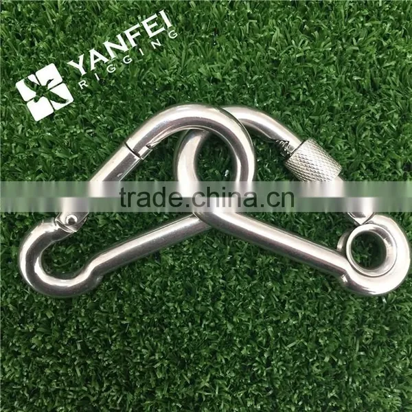 Stainless Steel DIN 5299C Carbine Hook photo-6