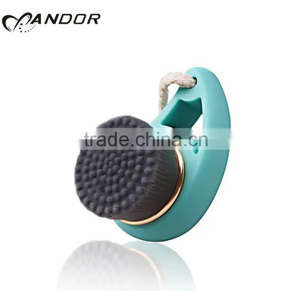 2016 Soft Bristle Rubber Paint Bamboo Bristle Facial Brush photo-5