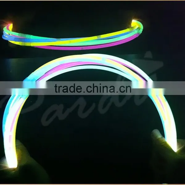 22 Inch Tri Color Glow Necklace Stick Glowing in the Dark Quality Choice photo-5