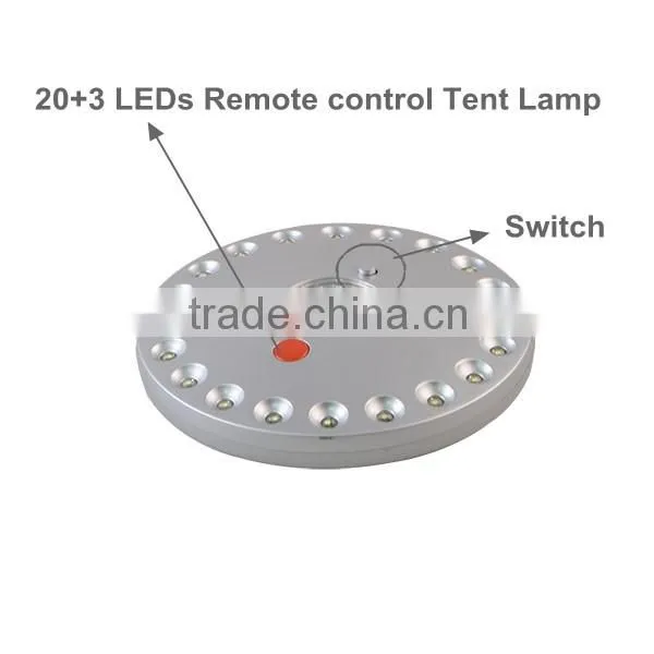 Popular High Quanlity 23 LED Remote Control Camping Lamp photo-2