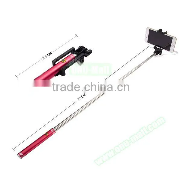 Wholesale Mini Monopod Selfie Stick With Wire Cable Online Shopping photo-2